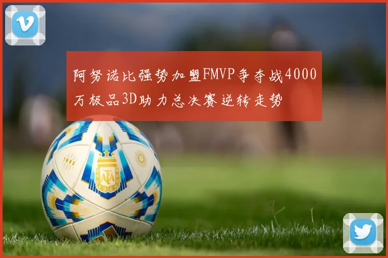 阿努诺比强势加盟FMVP争夺战4000万极品3D助力总决赛逆转走势